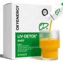 OxyEnergy Liver Cleanse Detox & Repair, Suplemento de Detox de Fígado de Cardo de Leite Orgânico com Açafrão, Giner, Dandelion, Saúde e Digestão do Fígado de Apoio, Não-GMO, Vegetariano, Gluten-Free, 30 embalagens