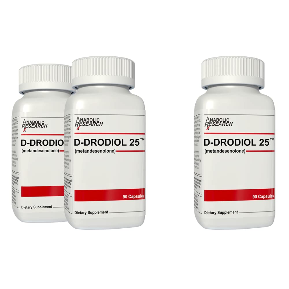 D-Drodiol 25 - Massa, Força e Energia - Fonte de 3 Mês