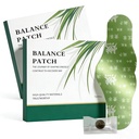 Balance Patch, Estômago de remendo de ervas japonês, Ingredientes baseados em plantas, Promove o design não irritante do conforto abdominal, Design de adesivo confortável, Uso tópico fácil(2 Boxes-10 Patches)