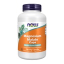 AGORA Alimentos Suplementos, Tampas de Malato de Magnésio com 95 mg de Magnésio Elementar, Suporte do Sistema Nervoso*, 180 Cápsulas Veg