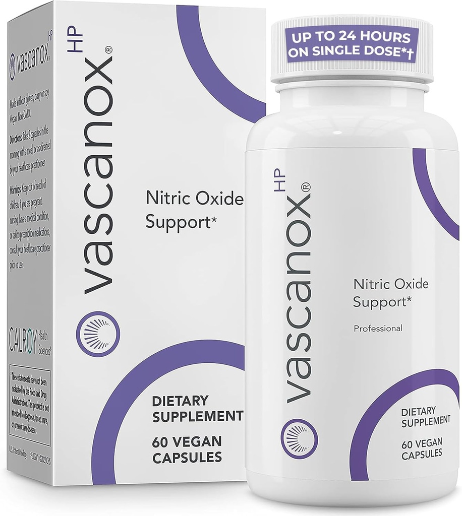 Vascanox HP - Next Generation Nitric Oxide Support - Até 24 horas em dose única*+