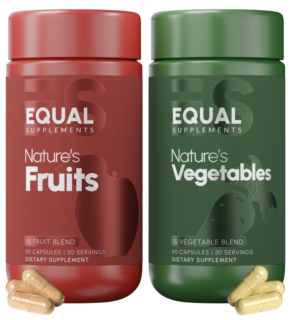 Frutos e vegetais Suplementos GMP Certified-Manufactured in US, 1 Mês de Abastecimento ; Equilíbrio com frutas e legumes Suplemento da natureza .