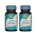 5-HTP, L-5-Hydroxytryptophan, ajuda a fazer serotonina para promover um Outlook positivo*, Vitamina B6, Vitamina C, Extrato de feijão Griffonia, 30 Comprimidos (Packaging May Vary) - 2 Pacote