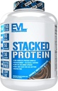 Evluition Nutrition Stacked Protein Powder -Supports Muscle Growth, Força & Recuperação - 25g Protein, 6g BCAAs, 5 gramas Glutamina + 3 gramas Leucine Per Serving -Gluten Free -5lb -Double Rich Chocolate