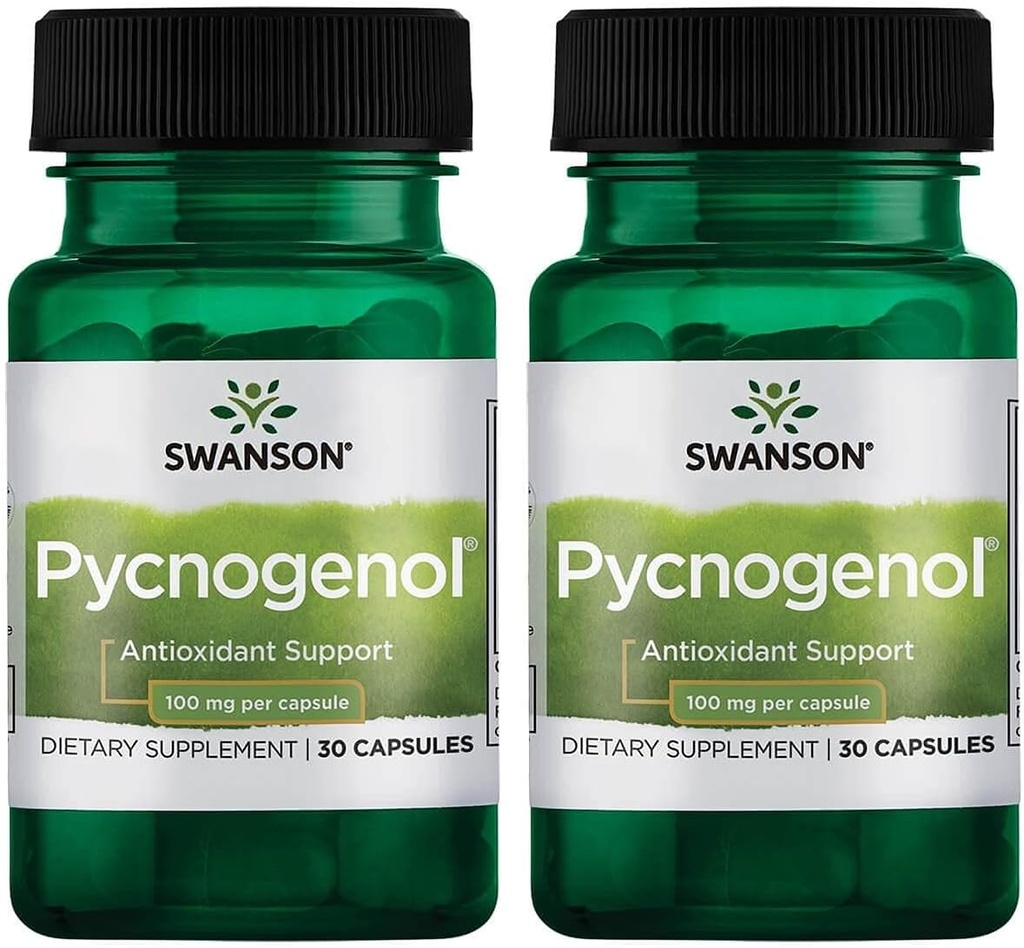 Swanson Ultra Pycnogenol 100 Milligrams 30 Cápsulas 2 Embalagem