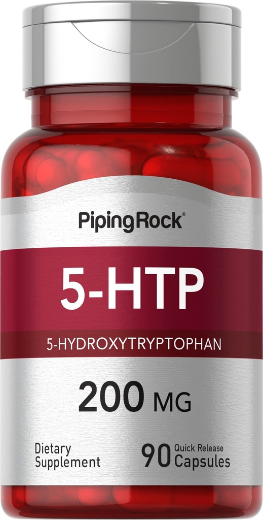 Piping Rock 5-HTP Suplemento 200mg 90 cápsulas