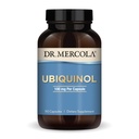 Dr. Mercola Ubiquinol - Suporta Energia, Saúde Celular e Saúde do Coração - 100 mg Ubiquinol - Fórmula de Alta Absorção - Não-GMO, Gluten-Free & Soy-Free - 90 Cápsulas (90 Servimentos)