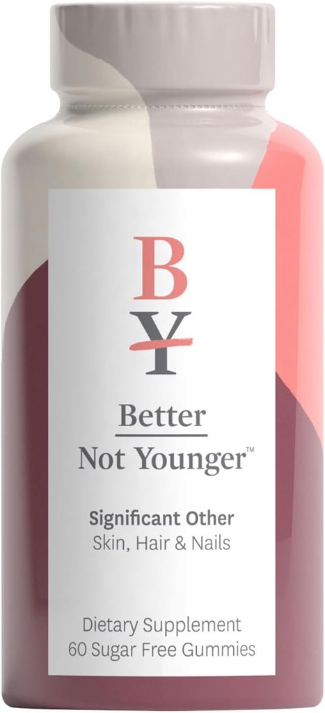 Melhor Não Mais Jovem Significativo Outro Cabelo, Pele & Pregos Suplemento - Pastilhas sem açúcar para o crescimento do cabelo com vitamina A & Biotin - Cruelty-Free Mulheres Tratamento de Crescimento do Cabelo - 60ct, Morango Flavor