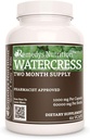 Nutrição de Remedy Watercress □ 1.000 mg, 60 Cápsulas Vegan Herbal Dietary Supplement □ Dois meses de fornecimento