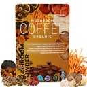 PóVitamina Cogumelo Orgânico Café Certified Mold & micotoxina-free GrassFed Colágeno Tipos I & III 8 Cogumelos de Corpo Frutado Testados para Beta-Glucanos Foco Digestão de Energia e Imunidade 30 Servimentos