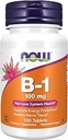Now Foods Vitamina B-1 (Thiamine) 100mg, 100 comprimidos (Pacote de 2)
