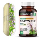 BIO KRAUTER Cabras Rue Lactação Cápsulas de apoio 1200 mg - 100 Contagem - Cabras Rue Cápsulas - Suplementos naturais de amamentação