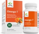 Terry Naturalmente Omega-7 - Suplemento dietético com ácidos gordos essenciais - Suplemento nutricional para apoiar a saúde da pele com Sea Buckthorn, Berry Pulp & Seed Oil - 60 Softgels (Pack of 2)