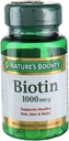 Biotina Revestido de Biotina, 1000 mcg, 100 Ct (1 embalagem)