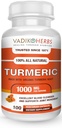 Vadik Herbs Organic Turmeric Curcumin 1000 mg (100 vegicaps)