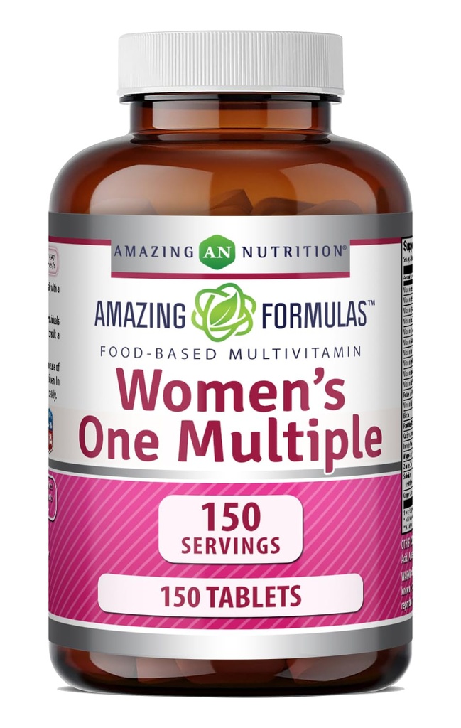 Fórmulas surpreendentes Suplemento multivitamínico feminino Um alimento com base em 150 tablets