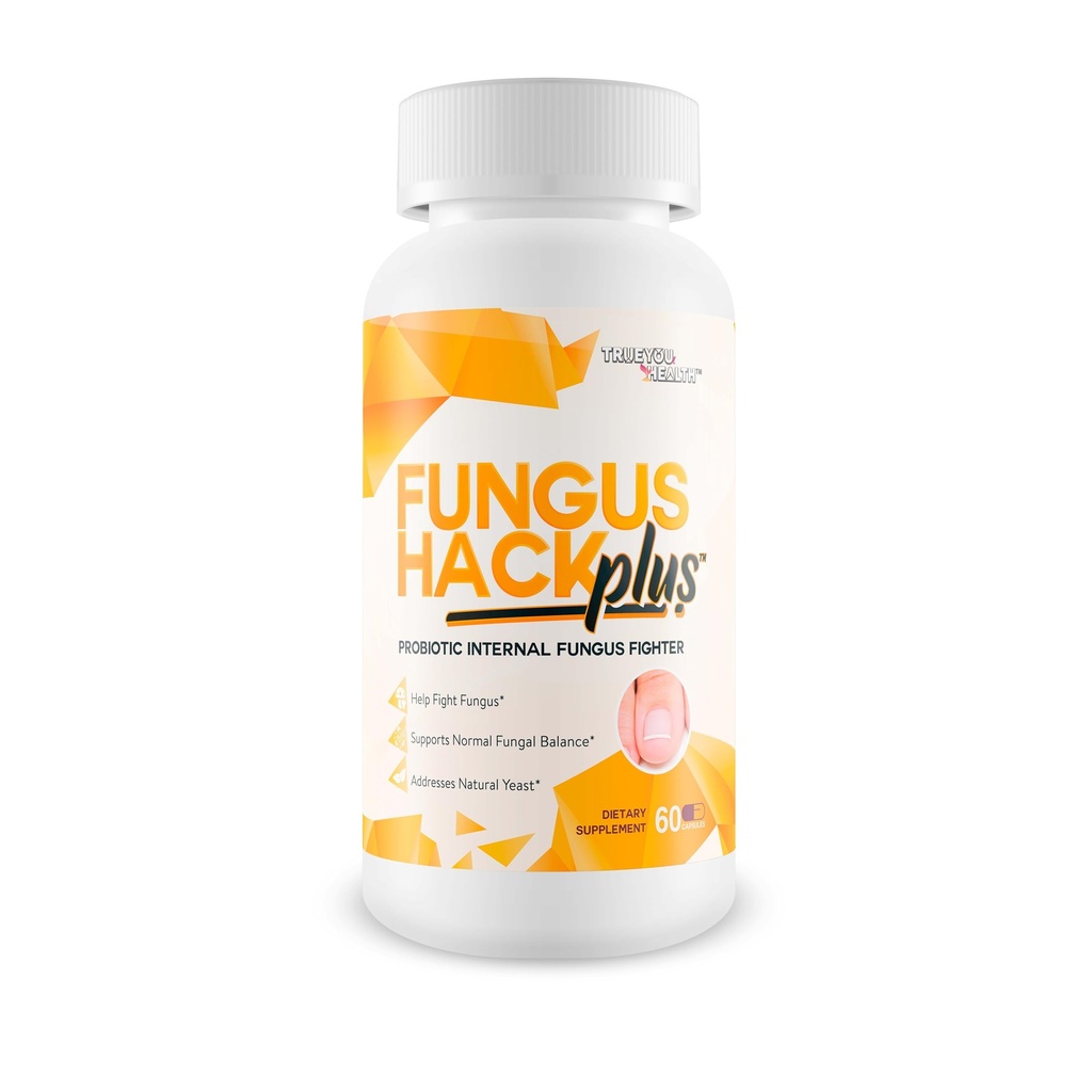 Fungus Hack Plus Probiótico Lutador interno de fungos - Antifúngico Probiótico - Tratamento de fungos de unhas - Este tratamento de fungos de dedo do pé é projetado para equilibrar probióticos para ajudar a lutar contra fungos