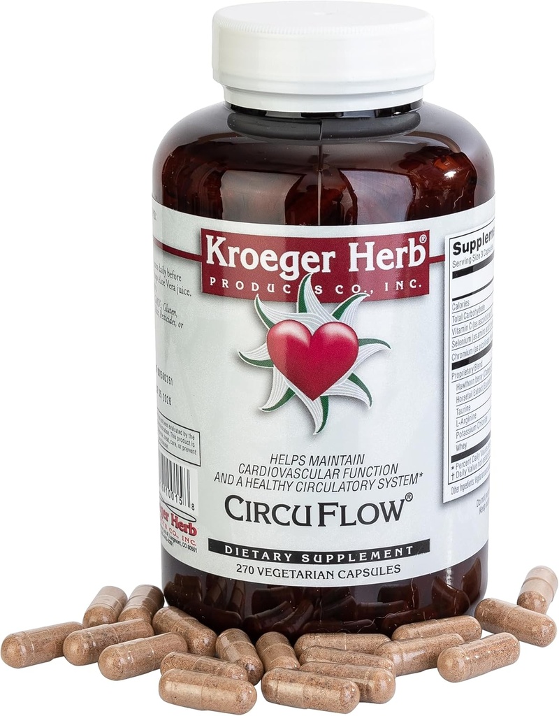 Croeger Herb Circu Flow, 270 caps