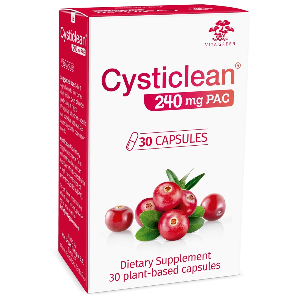 Suplemento PAC de cranberry – 240 mg PAC, livre de açúcar – suporte de infecção de trato urinário – pílulas de cranberry mais eficazes para cistite e alívio de cistite intersticial