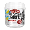 5% Nutrition Rich Piana AllDayYou Shred BCAA Powder Suplemento de Aminoácido para perda de peso □ Elite gordura queimando pré-treino para energia, hidratação, resistência e recuperação (Limonada de mirtilo)