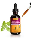 Herb Pharm Certified Organic Ashwagandha Extract Drops for Traditional Support for Energy and Vitality, Alcohol-Free Glicerite, 2 Oz