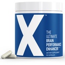 X - O Enhancer Ultimate Brain Performance Enhancer - a cápsula mais poderosa do cérebro do mundo - Aumente o foco, energia, memória, concentração, produtividade - apoiado pela ciência - Nootropic Stack