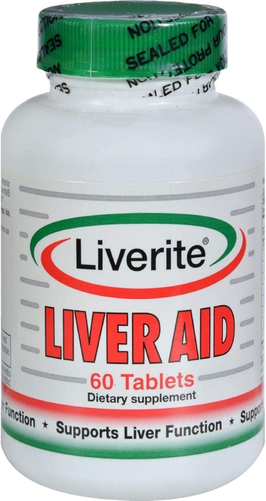 Liverrite Ajuda ao fígado, Comprimidos, 60 comprimidos (embalagem de 2)