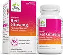 Terry Naturalmente HRG80 Red Ginseng Enhance Sexual Feminino - Suplemento dietético para Circulação, Endurance & Energy Support - Suporte de Vitalidade com Ashwagandha, Red Ginseng & Zinc - 48 Cápsulas