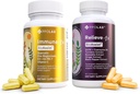 BioAssist® Relieve-Fx + Immune-fx, Recuperation Relief Joint Detox Mood Immune Pulmonary Lung Supply Factors, Clean Certified®, Non-GMO