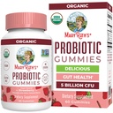 MARYRUTH'S USDA Orgânico Probiótico Gummies Probiótico Digestivo Suporte Imune Suplementar de Saúde Digestivo & Gut 5 bilhões UFC Vegan