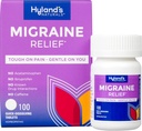 Hyland's Enxaqueca Cefaleia Natural Pain Relief Tablets, Pacote de 1, 100 Count (Packaging May Vary)