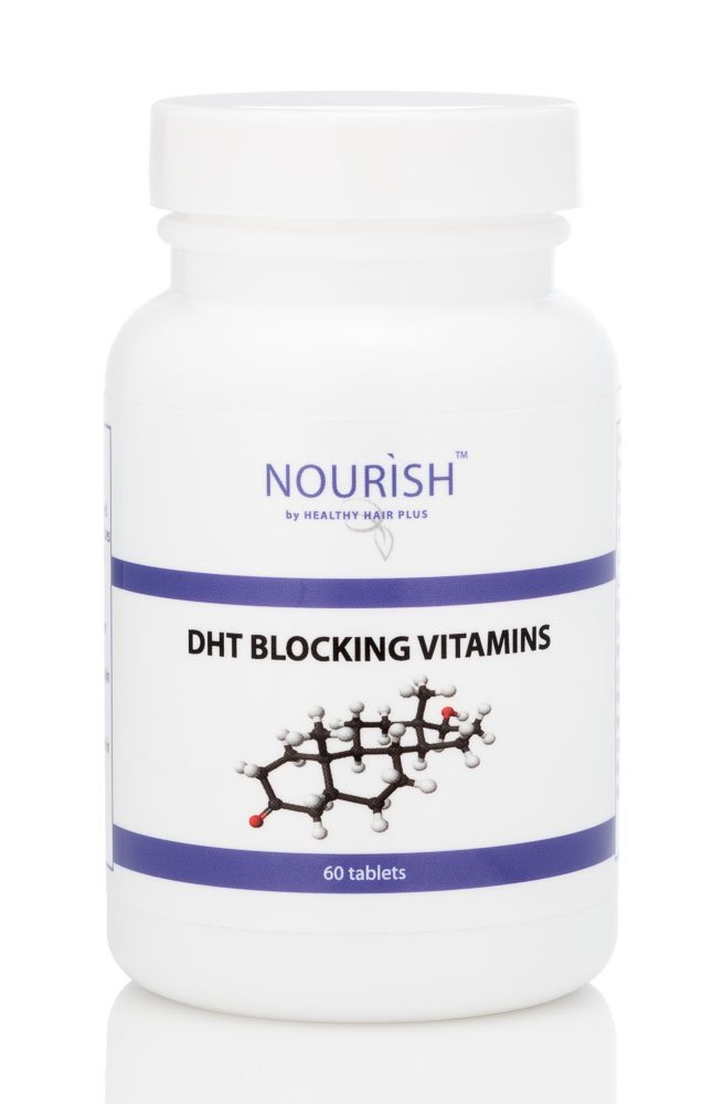 Healthy Hair Plus - DHT Blocker Vitaminas Suplemento para Homens e Mulheres - 60 Comprimidos - Zinco - Serra Palmetto - Biotina - Ácido Fólico - Crescimento mais grosso e Healtheir Cabelo