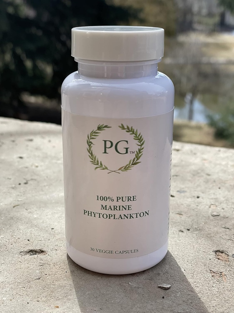 100% puro orgânico marinho Phytoplancton - Alto rendimento SOD Enzyme - Contaminant livre concentrado em pó, Vegan SUPERFOOD - 15g