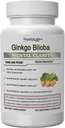 SuperiorLabs Ginkgo Biloba 1200 mg, Não-GMO, Pimenta Negra para Maior Absorção, Extrato de Ginkgo, Melhora a Memória e Foco, Booster de Circulação, Antioxidante Natural Nootrópico, 120 Veg Caps