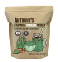 Anthony's California Spirulina Powder, 8 onças, Produto dos EUA, Sem glúten, Sem OGM