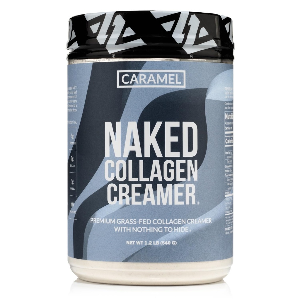 Creme de café de colagénio nu - Creme de colagénio caramelizado para o café - Dairy-free, Gluten-free, GMO-free - Suporte de cabelo, pele e unhas - 40 Servings