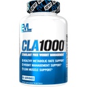 Evluição Conjugada Ácido Linoleico CLA Suplemento Nutrição Lean Muscle Mass Builder & Fat Burner para homens e mulheres - Estimulante-Flower Based CLA 1000mg Mistura por serviço (90 Servings)