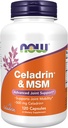 NOW Foods Supplements, Celadrin® & MSM, 500 mg de Celadrin®, Suporte Conjunto Avançado*, 120 Cápsulas