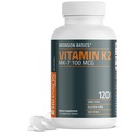Bronson Vitamina K2 MK-7 100 MCG, K2 como MK7 Menaquinona, Suporte Ósseo Não-GMO, 120 comprimidos