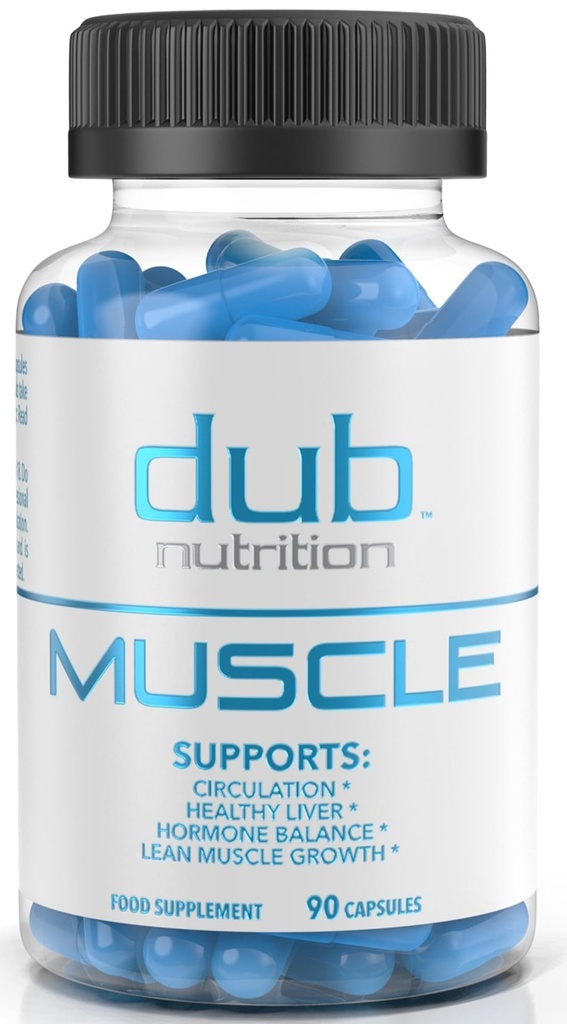 Suplemento Músculo - Cardo de Leite, Beta Alanine, Acai, Vitaminas B6 e C - Suporta Recuperação, Força e Bem-Estar - 90 Cápsulas