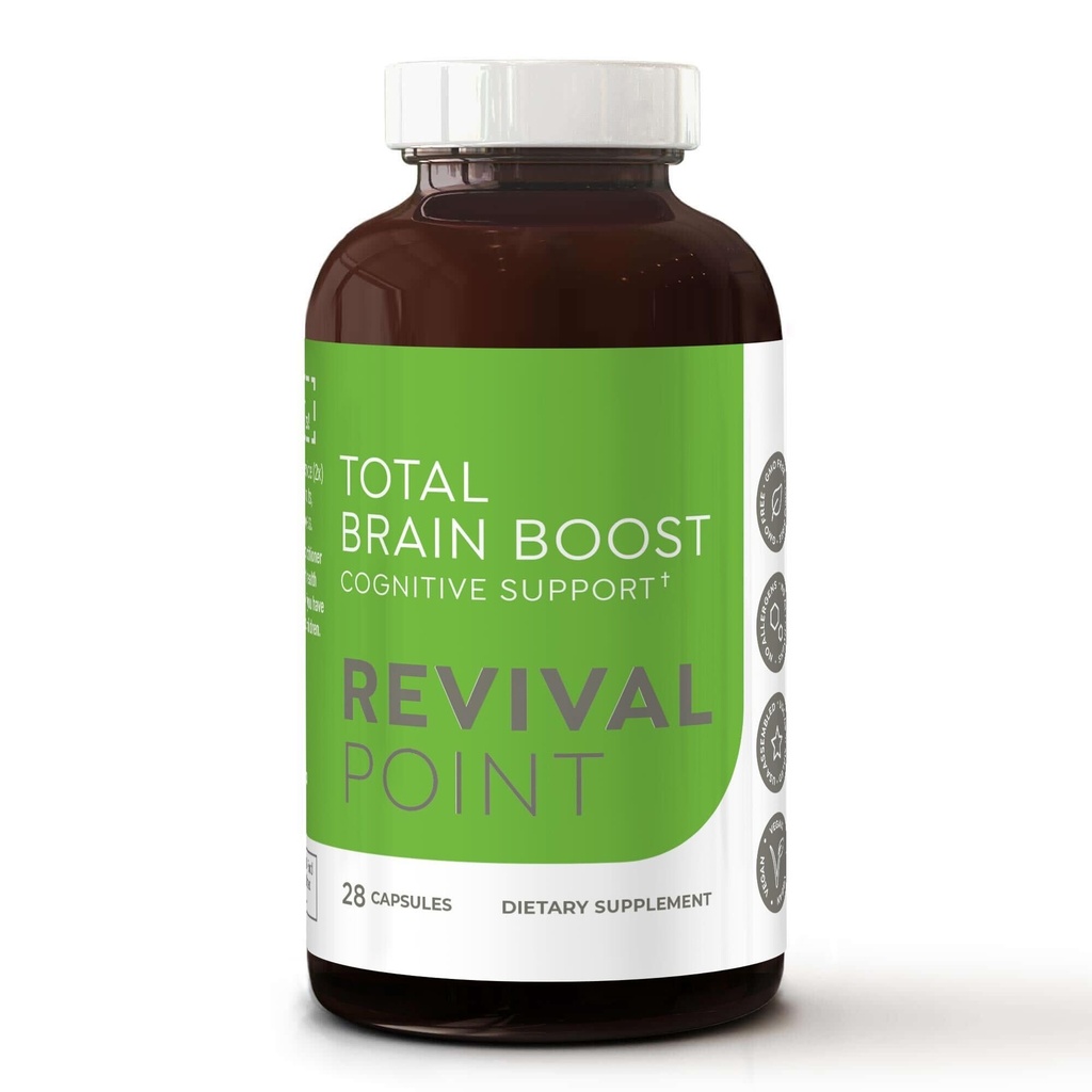 Total Brain Boost Supplement - 1 frasco