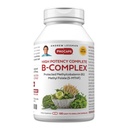 Andrew LESSMAN de alta potência B-Complex 180 Cápsulas - com altos níveis de complexo de folato e biotina, promove o crescimento celular, energia, função imune, desintoxicação, metabolismo de gordura e mais
