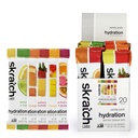Skratch Labs Pacotes de hidratação - Hydration Drink Mix, Pacote de variedades (20 Pacotes de serviço único) - Pó eletrolítico desenvolvido para atletas e desempenho esportivo, Gluten Free, Vegan, Kosher