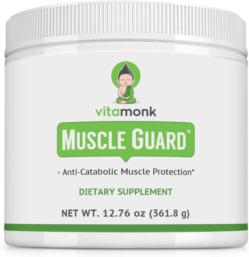 VitaMonk Muscle Builder com HMB, EAA, Vitamina D, Magnésio - Suplementos do edifício do músculo, Gainer muscular, Suplemento muscular, Suplementos para o crescimento muscular