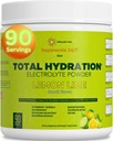 Mistura de substituição de eletrólitos de hidratação total (90 Servings, Limão)
