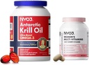 NYO3 Krill Oil Omega 3 e Multivitamin para Mulheres, 2 Pack