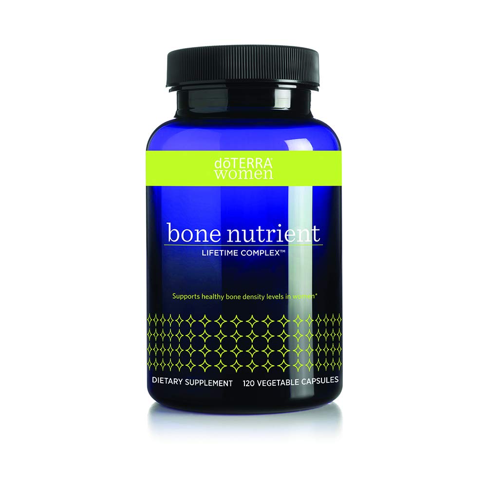 DoTERRA Mulheres Complexo Essencial Nutriente Osso - Inclui Vitaminas C e D, Cálcio, Magnésio e Outros Minerais Trace