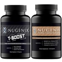 Nugenix Nitric Oxide Booster e T-Boost Free Testosterone Booster para homens