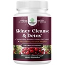 Advanced Kidney Support Supplement - Rim Cleanse Detox & Repair Cranberry Extract Capsules with Uva Ursi, Stinging Nettle & Astragalus for Kidney Health - Urinary Tract Health - 240 Caps