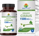 Brieofood Organic Cissus Quadrangularis 1500mg, 45 Servings, Vegetarian, Gluten Free, 90 Comprimidos Vegetarianos